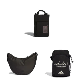 【adidas 愛迪達】斜背包 單肩包 腰包 運動 休閒 W MH SMALL BAG 男女 A-IT2051 B-IT2114 精選五款