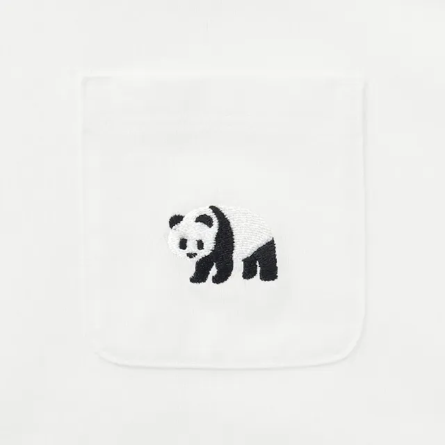 【MUJI 無印良品】兒童天竺刺繡口袋短袖T恤(共6色)