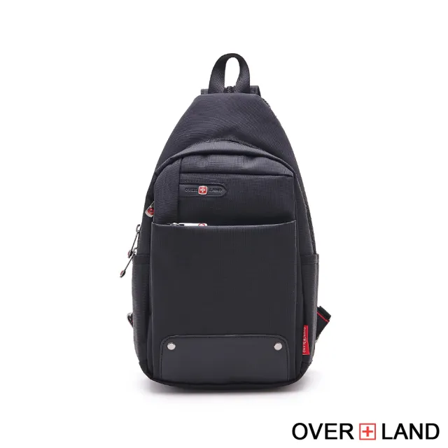 【OverLand】美式十字軍 - 素面造型胸背包/後背包(5153)