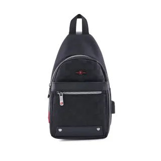 【OverLand】美式十字軍 - 格紋小胸背包/肩背包(5606)