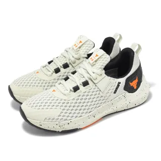 【UNDER ARMOUR】訓練鞋 Project Rock BSR 4 女鞋 卡其 黑 健身 舉重 穩定 運動鞋 UA(3027345200)