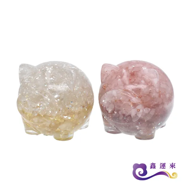 【鑫運來】◎奧剛能量撲滿小豬擺件