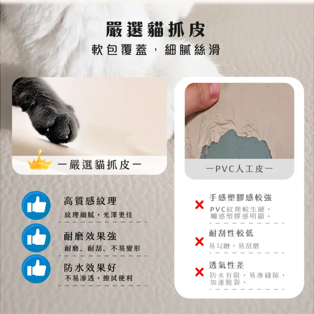 【IHouse】強化一體成形 加厚包覆 貓抓皮餐椅 / 椅凳/休閒椅/單人椅/椅子(1入)