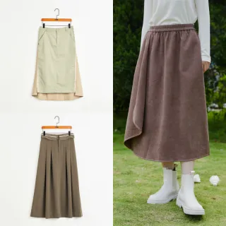 【gozo】秋日感顯瘦中長裙(多款任選)