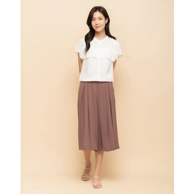 【perng yuh 芃諭名品】飄逸柔雅 連袖 雪紡上衣(2025 SS Collection|4A春夏新品上市)