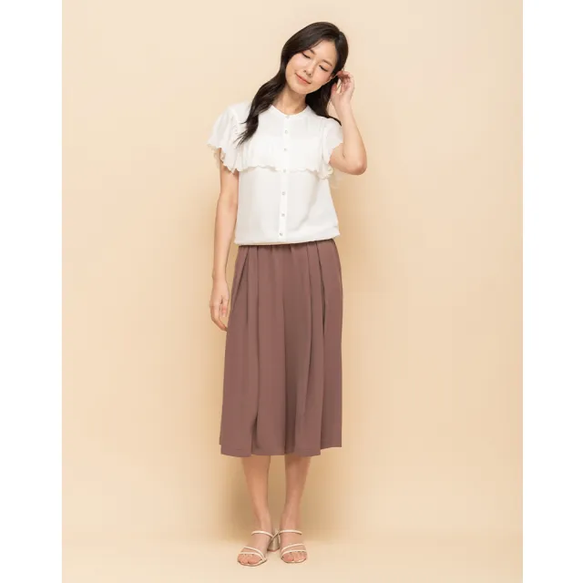 【perng yuh 芃諭名品】飄逸柔雅 連袖 雪紡上衣(2025 SS Collection|4A春夏新品上市)