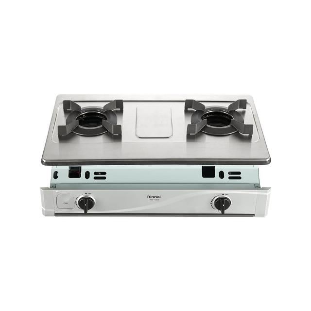 【林內】嵌入式內焰不鏽鋼雙口爐RBTS-N2601S(原廠安裝)
