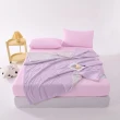 【日禾家居】買一送一 冰絲涼感床包枕套組-單/雙/加大/特大(床包高度35公分)or涼被任選(冰冰被150X200公分)