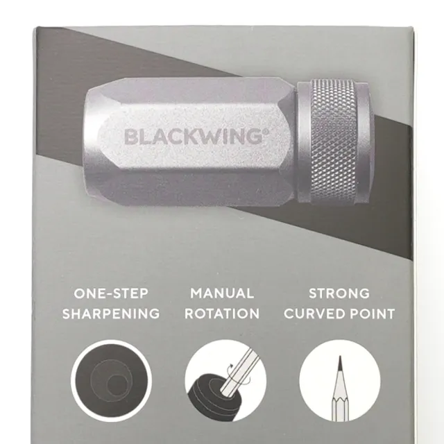 【美國 BLACKWING】《ONE STEP 鋁質 Long Point 鉛筆削》