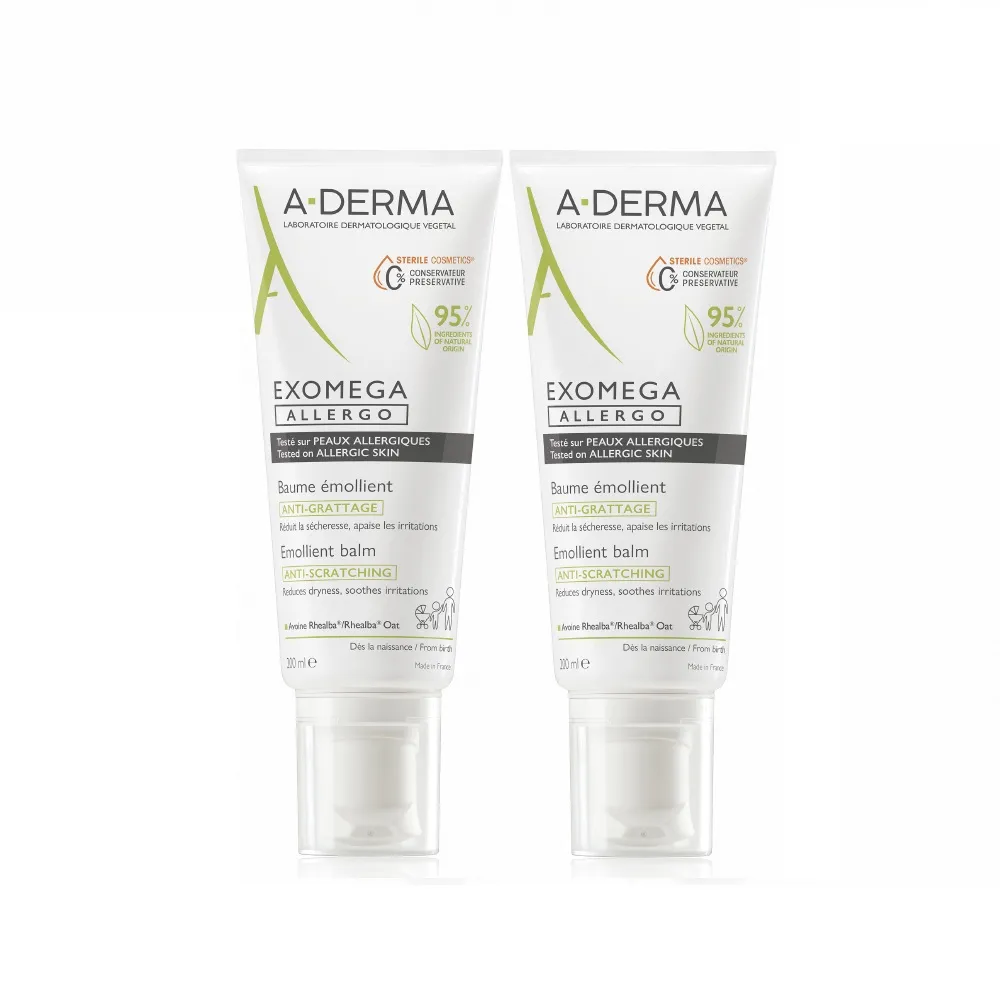 【A-DERMA 艾芙美官方直營】燕麥益護佳舒敏霜200ml_2入(身體乳液/身體霜)