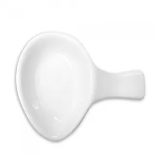 【中華筆莊】陶瓷蛋型筆擱 9x7.5cm(橢圓 碟皿)