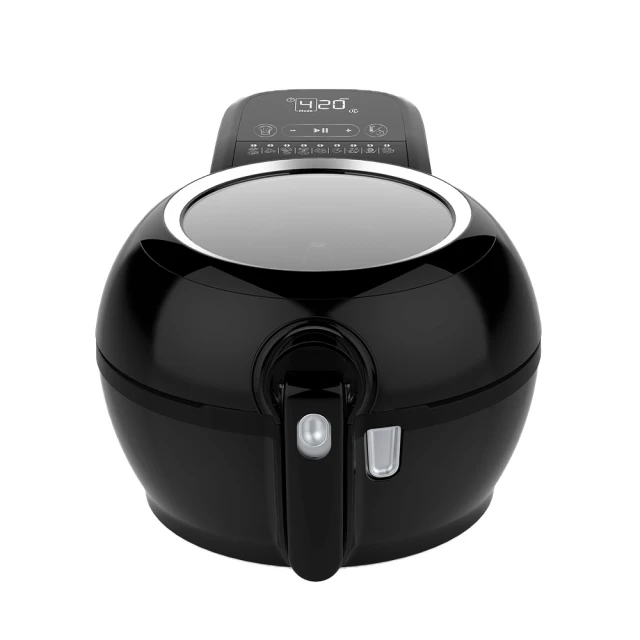 【Tefal 特福】ActiFry胖福透視氣炸鍋-動滋旋風黑-FZ760870(可翻炒/全機可拆洗)