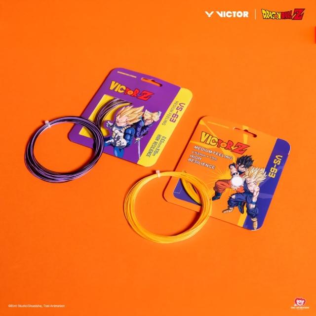 【VICTOR 勝利體育】VICTOR x《七龍珠Z》聯名拍線(VS-63DBZ CJ/EO 暗黑、自由紫/明黃、螢光橘)