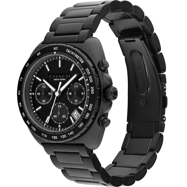 【COACH】Charter 三眼計時手錶 男錶 中性錶-39mm 手錶 聖誕節 交換禮物(CO14602739)