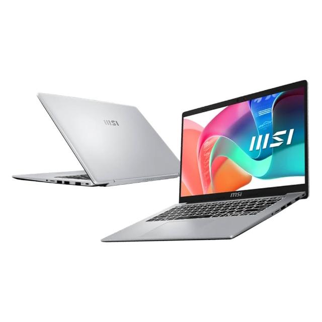 【MSI 微星】14吋Intel Core 7 150U商務文書筆電(Modern 14/16G/1T SSD/Win11/F1MG-003TW)