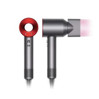 【dyson 戴森】HD08 Origin Supersonic 吹風機 溫控 負離子(瑰麗紅色 平裝版)