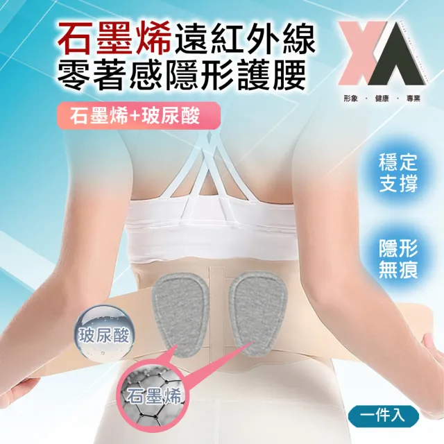 【XA】MeerKat石墨烯雙核心力學傳導隱形支撐護腰