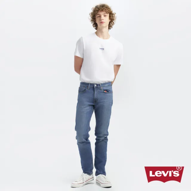 【LEVIS】502™ 男款中腰舒適錐型丹寧牛仔褲 熱賣單品 29507-1474