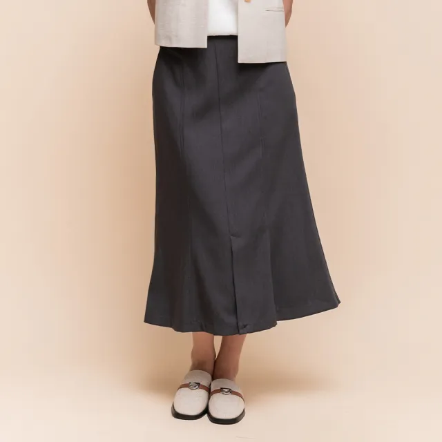 【perng yuh 芃諭名品】都會女子 開衩 魚尾 修身長裙(2025 SS Collection|4A春夏新品上市)