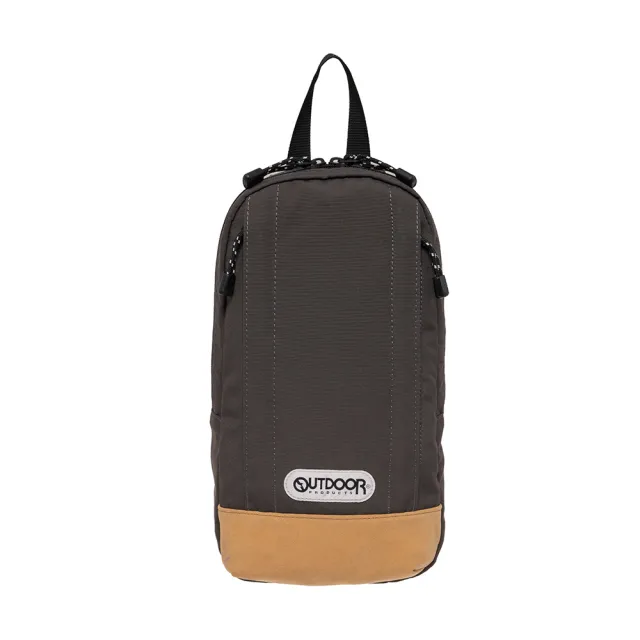 【OUTDOOR】率真年代經典單背包-灰色 OD153333GY(經典美式休閒背包品牌)