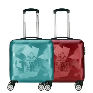 【TRAVEL FOX 旅狐】16吋閃耀極致拉鍊箱 專利光學紋理 TSA海關鎖 登機箱 商務箱 旅行箱 行李箱