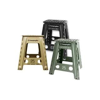 【Camping Bar】軍事風折凳45cm_2入組(悠遊戶外)