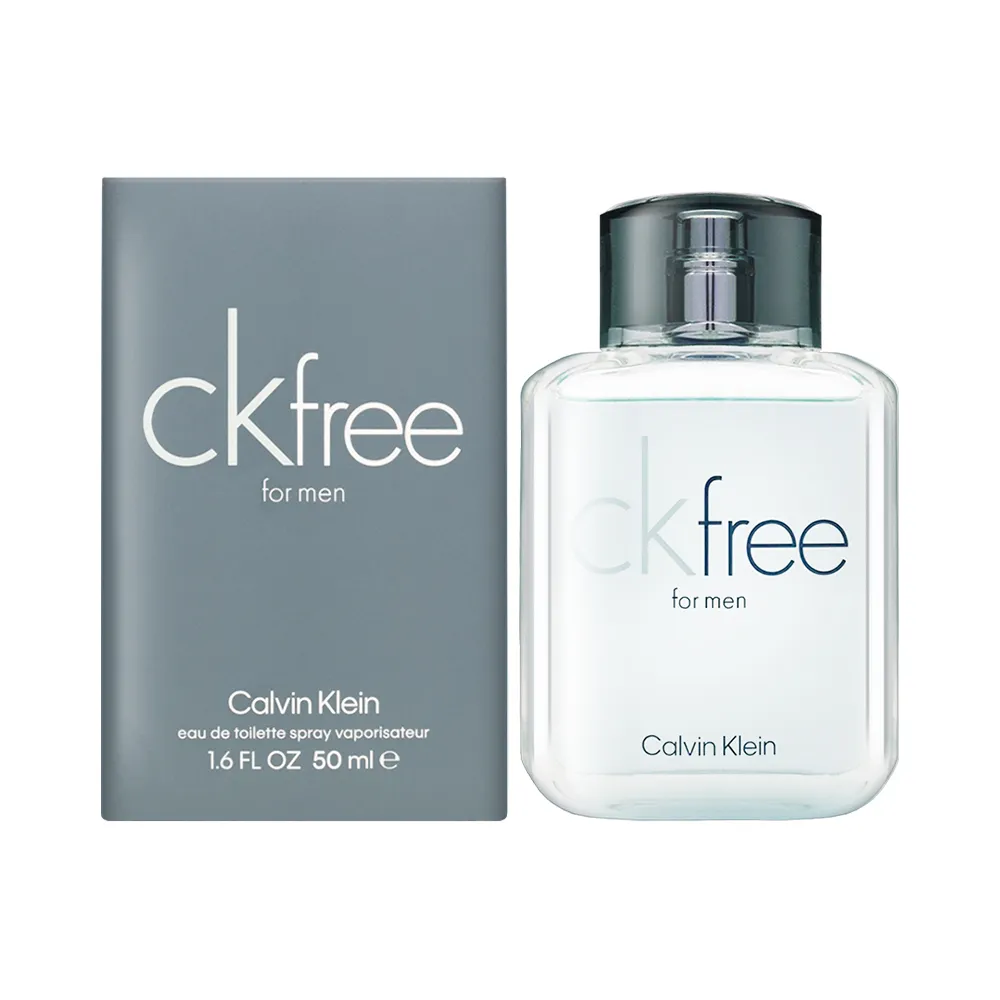【Calvin Klein】CK free 男性淡香水 50ml(國際航空版)