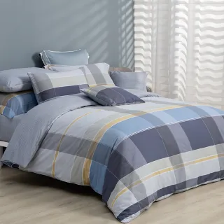 【Tonia Nicole 東妮寢飾】100%精梳棉兩用被床包組-間奏曲(加大)