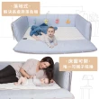 【gunite】多功能第三代落地式沙發嬰兒陪睡床遊戲墊智慧調溫0-6歲+屋頂組(含天絲親水綿床墊_多色可選)