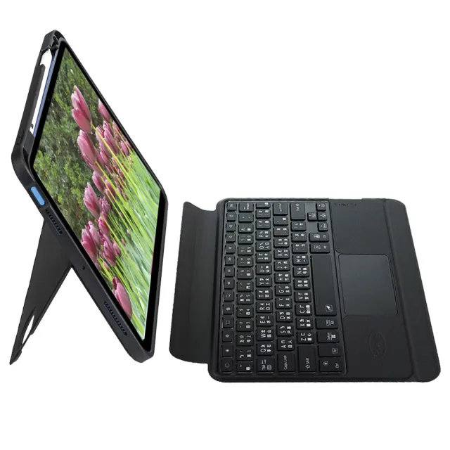 Powerw2025 iPad -A16 /10代專用雅控型藍牙鍵盤暨保護殼(送無線滑鼠)