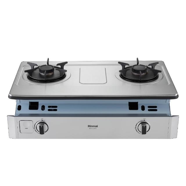 【林內】二口爐嵌入爐彩焱瓦斯爐NG1/LPG(RBTS-L260S含基本安裝)