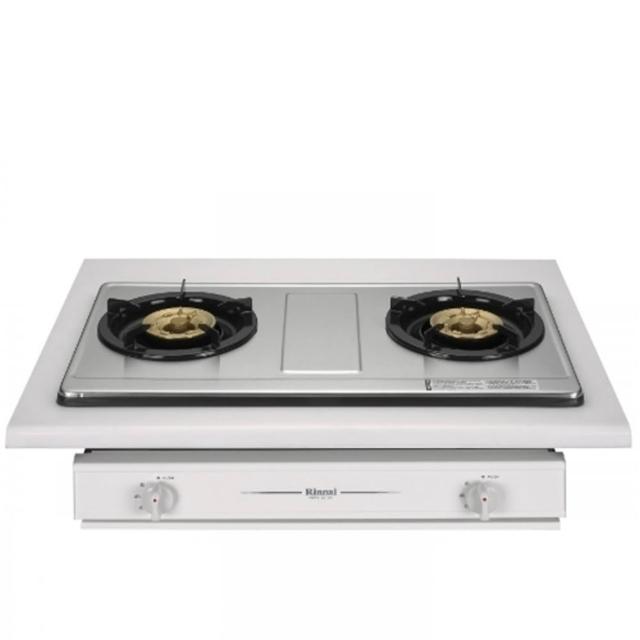 【林內】雙口不鏽鋼嵌入爐瓦斯爐NG1/LPG(RBTS-227SC基本安裝)