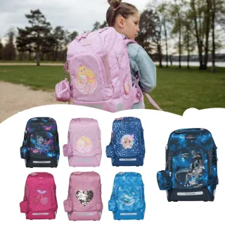 【Beckmann】AIR FLX擴充護脊書包20-25L(低年級拉鍊款挪威書包/適合110-140cm身高)