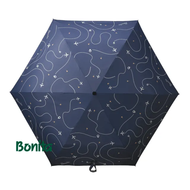 【Bonita 葆倪】環遊世界 防暴衝自動收開傘-968-5553(23吋大傘面/防暴衝自動收開傘)