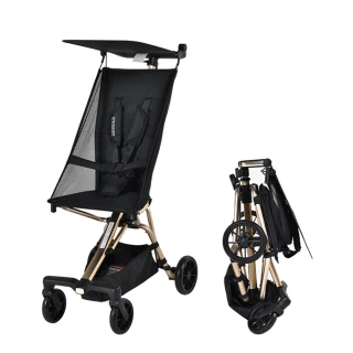 【KS BABY】Breeze輕量秒收嬰兒推車(登機推車 輕量推車 瞬收手推車)