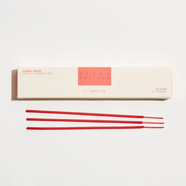 【P.F. CANDLE CO.】美國HI-FI香氛線香20支－細絨香根草(PLUSH VETIVER)