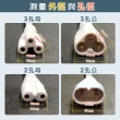 【青禾坊】T5 LED 串接燈專用 2孔轉3孔 串接燈線材-2入(T5 層板燈 3孔轉2孔 串接線)