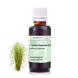 【新方向NEW DIRECTIONS】單方純精油30ml-岩蘭草Vetiver(澳洲原裝進口)