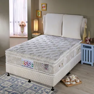 【ESSE 御璽】乳膠紓壓三線硬式獨立筒床墊(雙人)