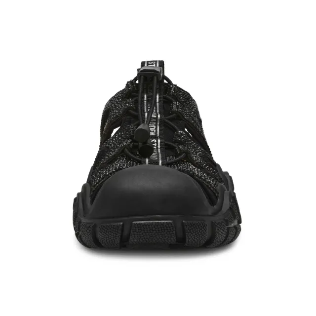 【steve madden】簍空鑽面束口休閒鞋 MIDNITE(黑色)