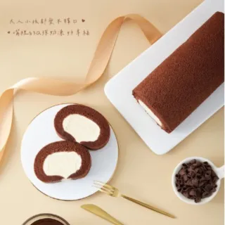 【聖保羅烘焙花園】提拉米蘇奶凍捲2條(500g/條)