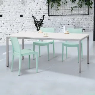 【SingBee 欣美】LT-1608 餐桌160x80x75cm(工作桌/洽談桌)