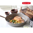 【Roichen】韓國抗菌陶瓷不沾平底鍋 28cm(IH爐/全火源適用)