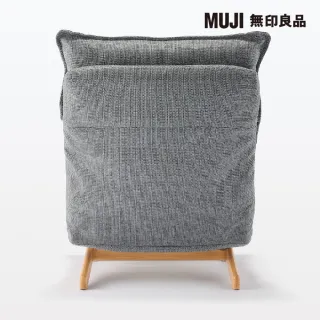 【MUJI 無印良品】高椅背和室沙發/聚酯平織(大型家具配送)