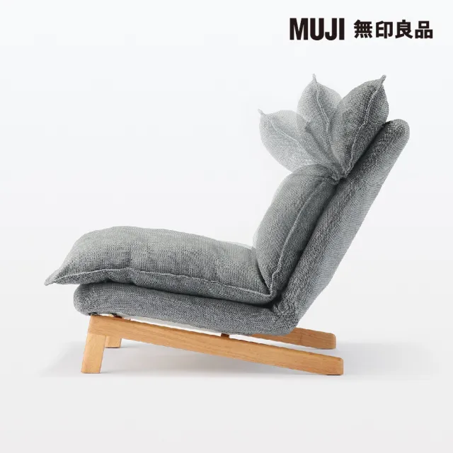 【MUJI 無印良品】高椅背和室沙發/聚酯平織(大型家具配送)