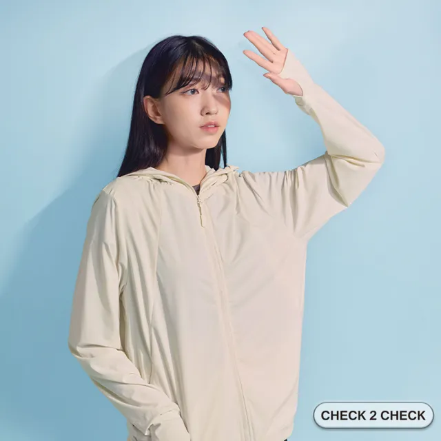 【CHECK2CHECK】HUE 極凍感防曬外套