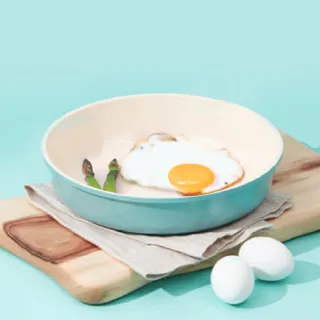 【Roichen】韓國製 24cm平底鍋 不含把手(IH爐 全火源適用 露營 輕量鍋)