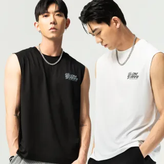 【BLUE WAY】男裝 買一送一 都市遊俠寬肩兩件包無袖 背心-鬼洗
