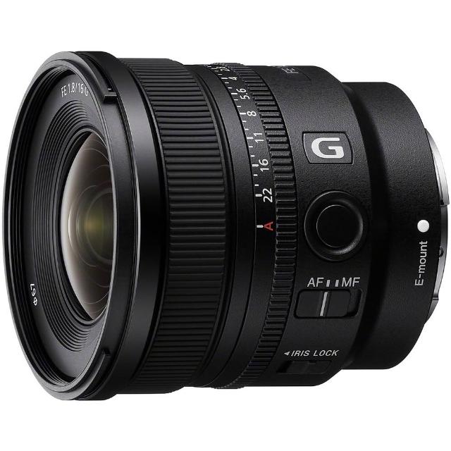 【SONY 索尼】FE 16mm F1.8 G SEL16F18G(公司貨 超廣角定焦鏡頭 全片幅微單眼鏡頭)