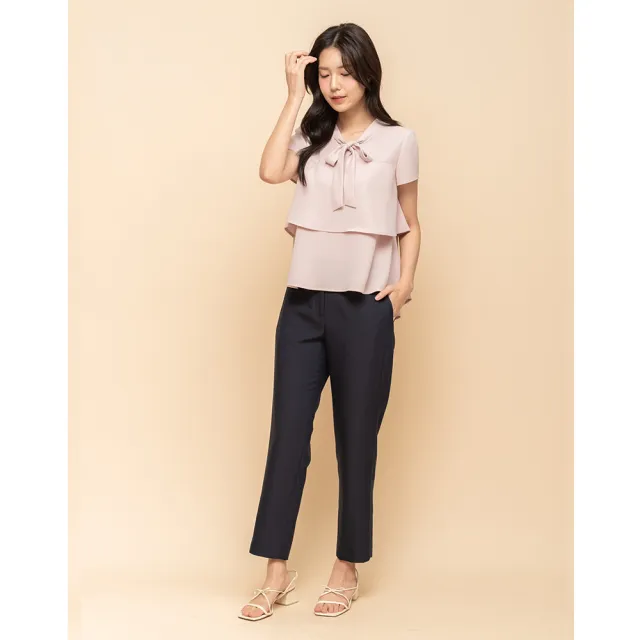 【perng yuh 芃諭名品】雅緻格調 九分 西裝錐形褲(2025 SS Collection｜4A春夏新品上市)